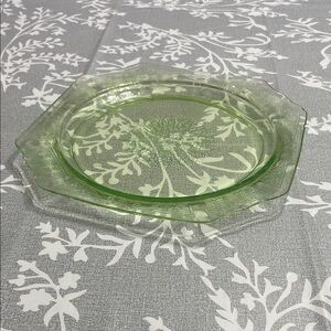 Princess Depression Glass Plate